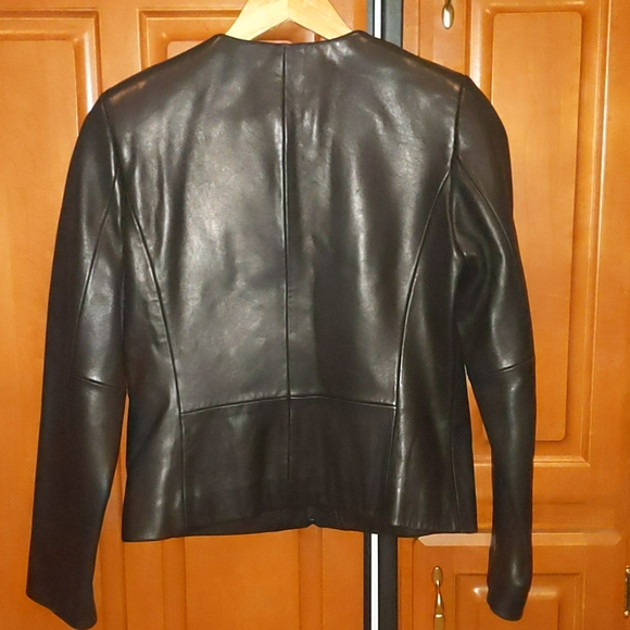 Petite Sophisticate leather jacket - Picture 5 of 7